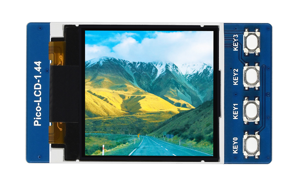 Module d'affichage LCD 1.44" Waveshare pour Raspberry Pi Pico – Image 7