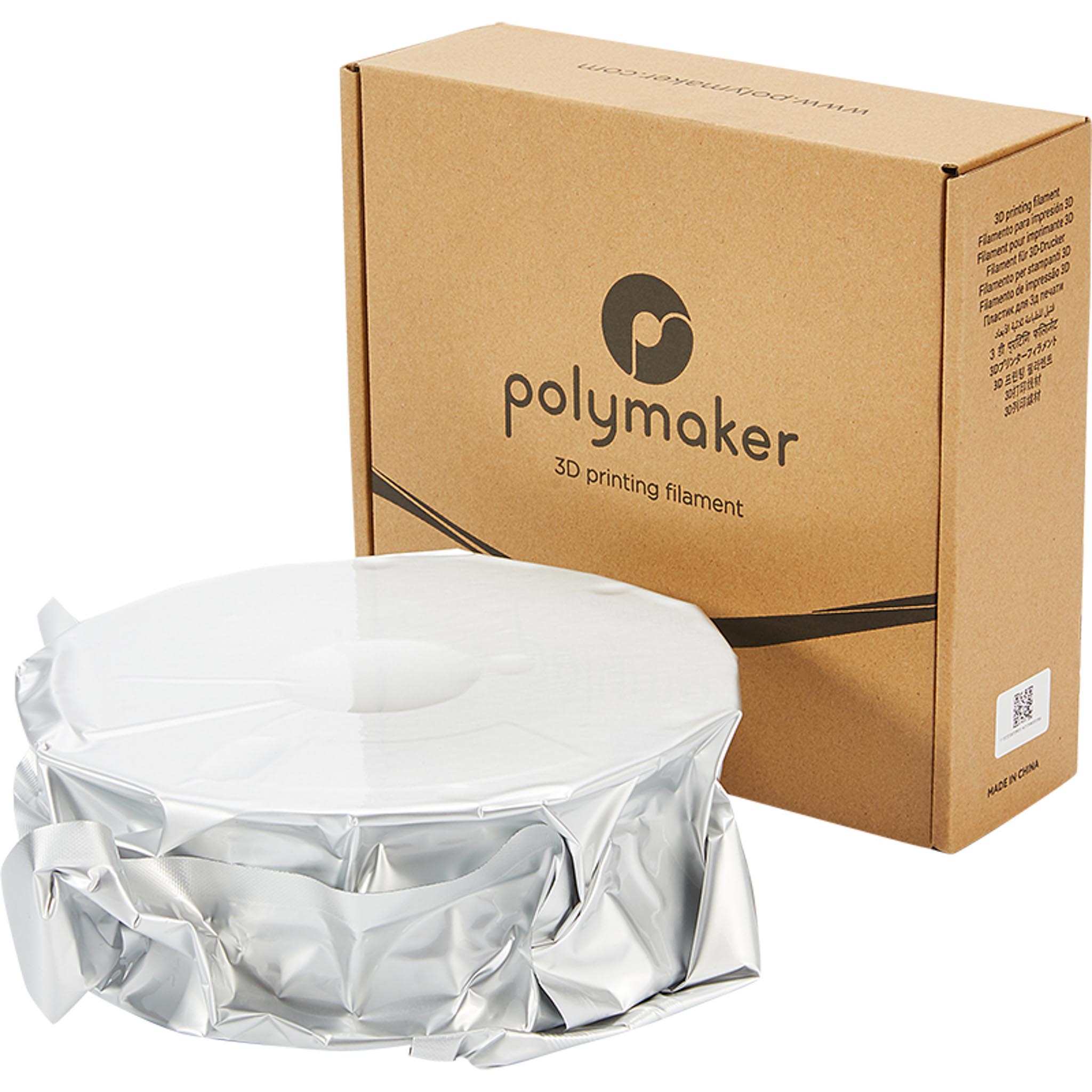 Filament Polymaker PolyLite PETG Blanc 1,75 mm 1 kg – Image 6