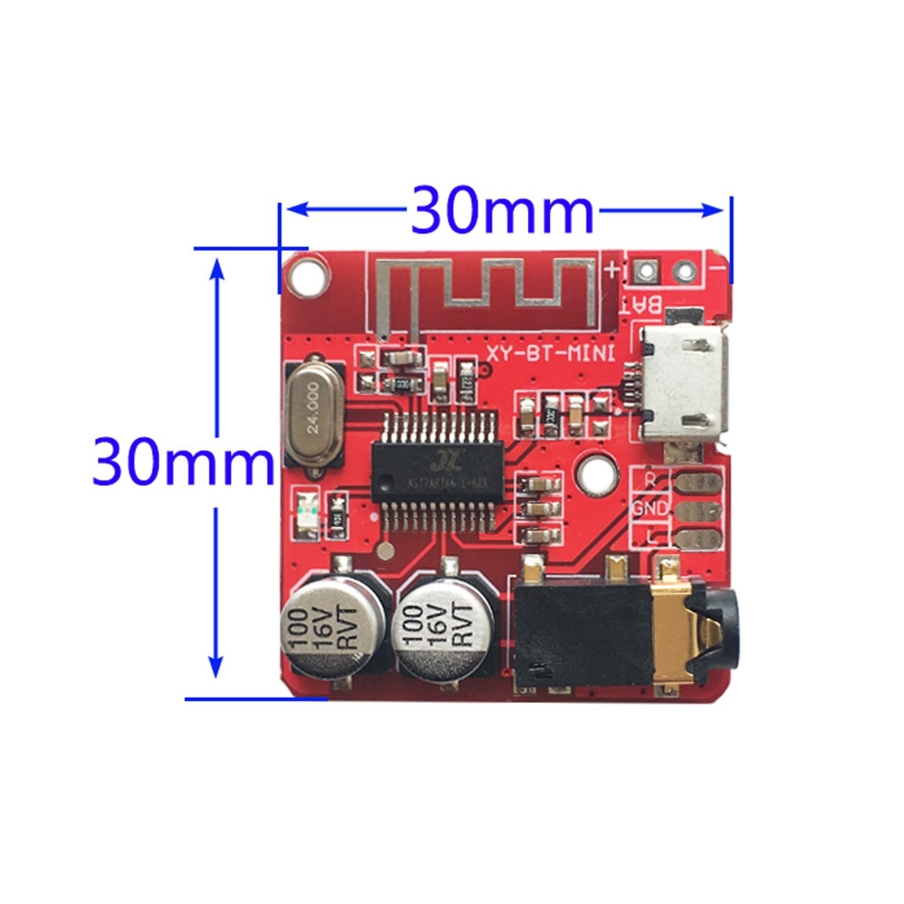 Module décodeur audio Bluetooth 4.1 amplificateur XY-BT Mini – Image 2