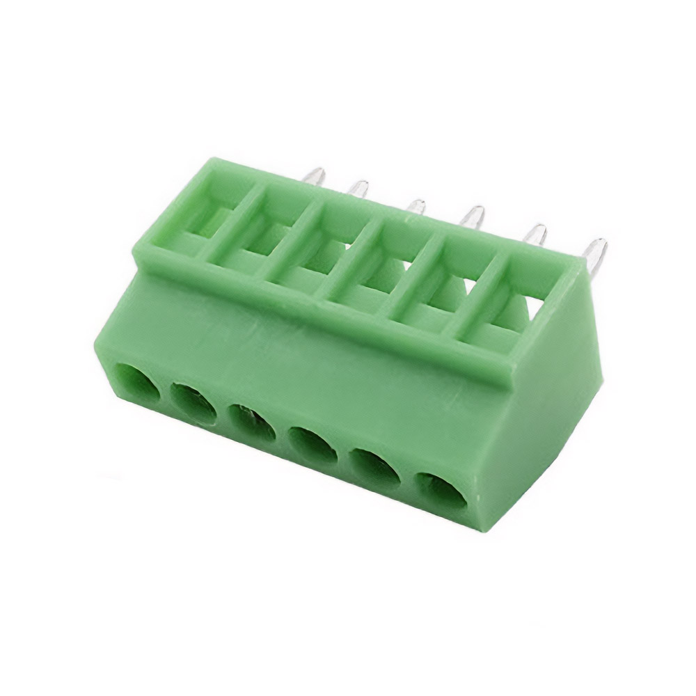 10x bornes à vis 6 broches 2,54 mm 150V 6A pour câbles 26-18 AWG – Image 3