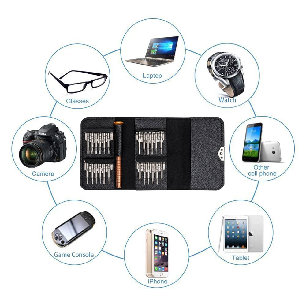 Kit de tournevis Torx 25 en 1 pour réparation mobile – Image 5