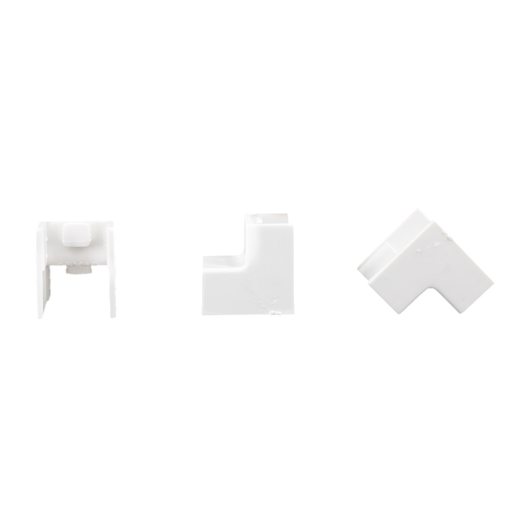 10x yourDroid angle intérieur de gaine de câbles 15x10 blanc – Image 4