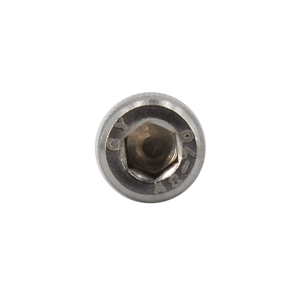 50x vis à tête hexagonale M5x6mm DIN912 acier inoxydable – Image 4