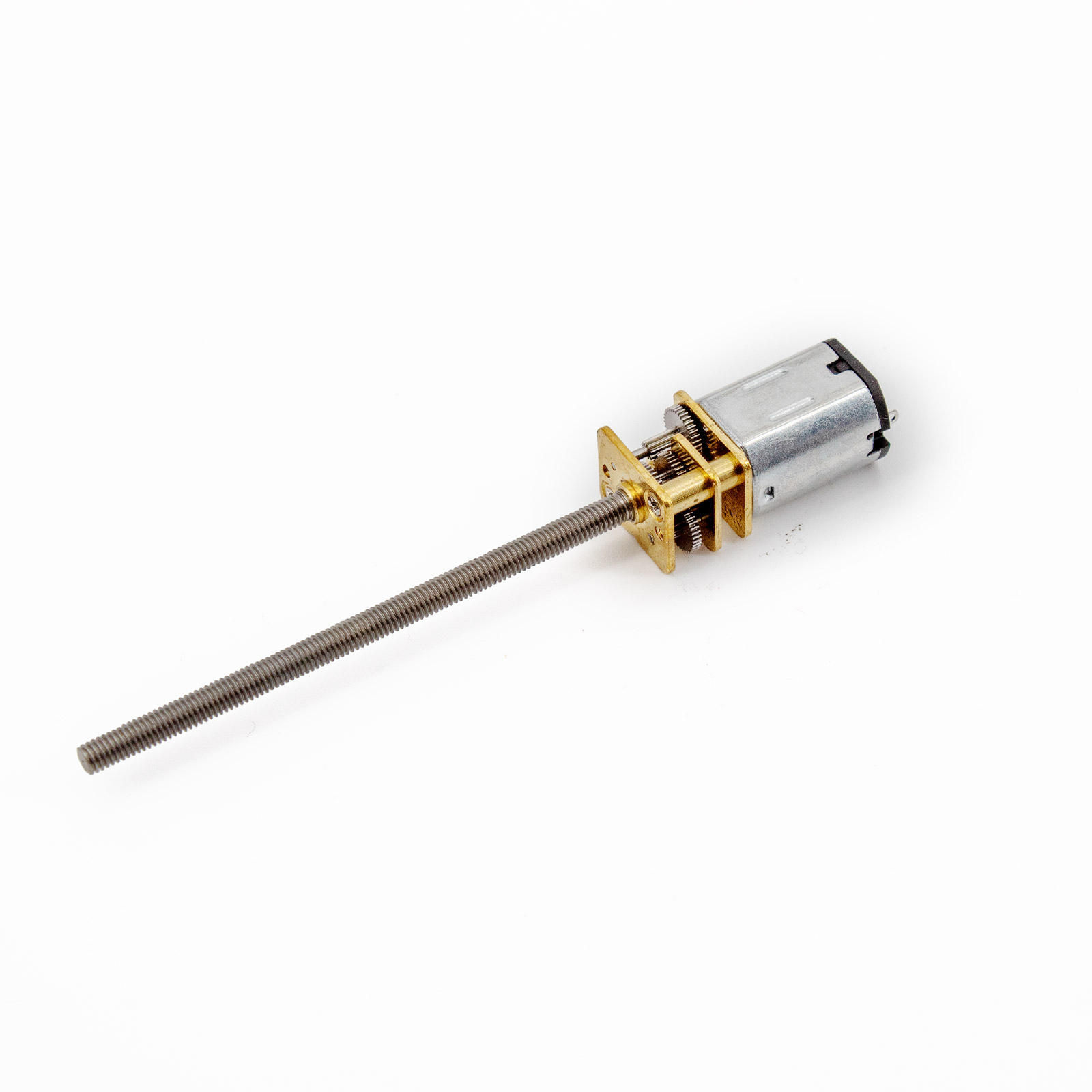 Moteur CC avec engrenage métallique GA12-N20-M4*100 12V 100 RPM – Image 2