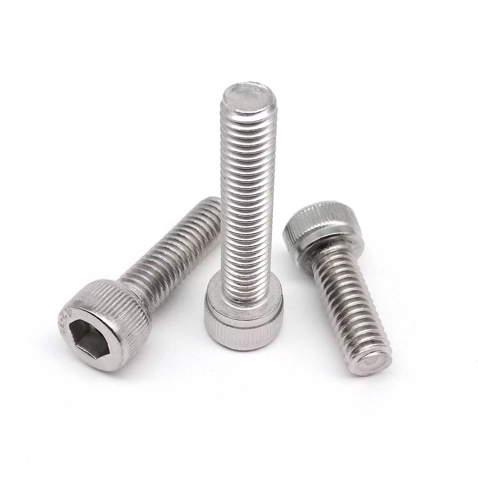 50x vis à tête hexagonale M5x25mm DIN912 acier inoxydable