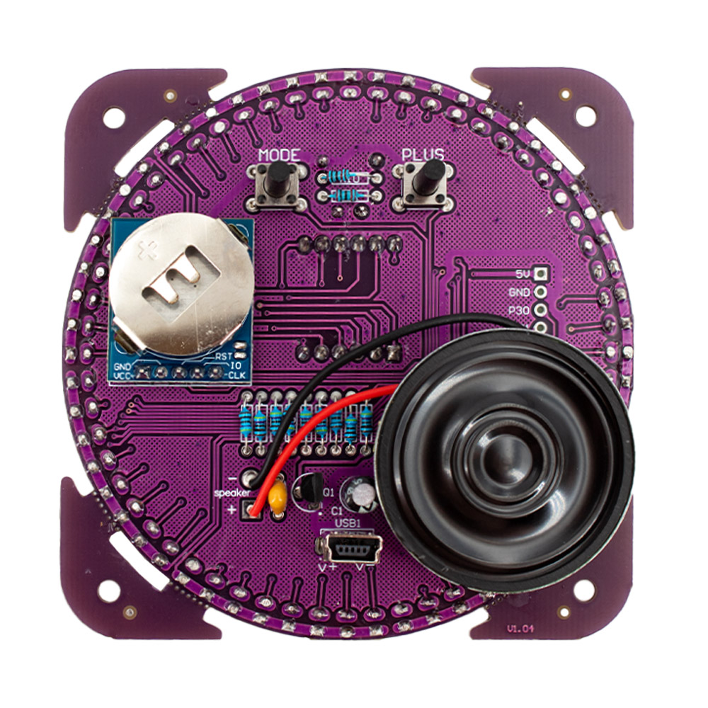 yourDroid kit horloge LED rotation DS3231 – Image 2