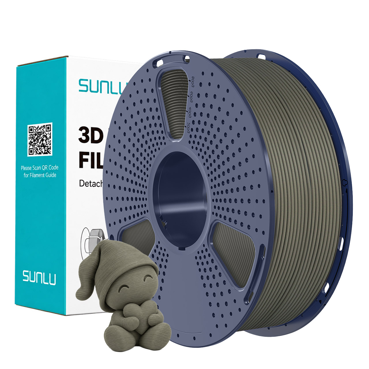 Filament Sunlu PLA Matte Clay 1,75 mm 1 kg