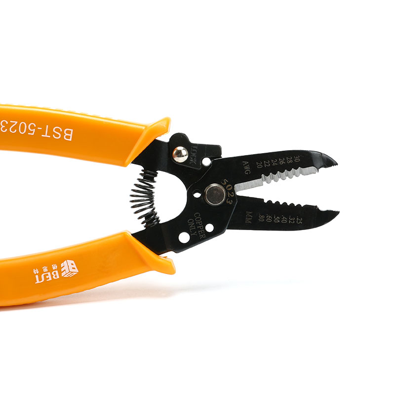 BST-5023 Pince à dénuder pour câbles 0,25-0,80 mm² 20-30 AWG – Image 4