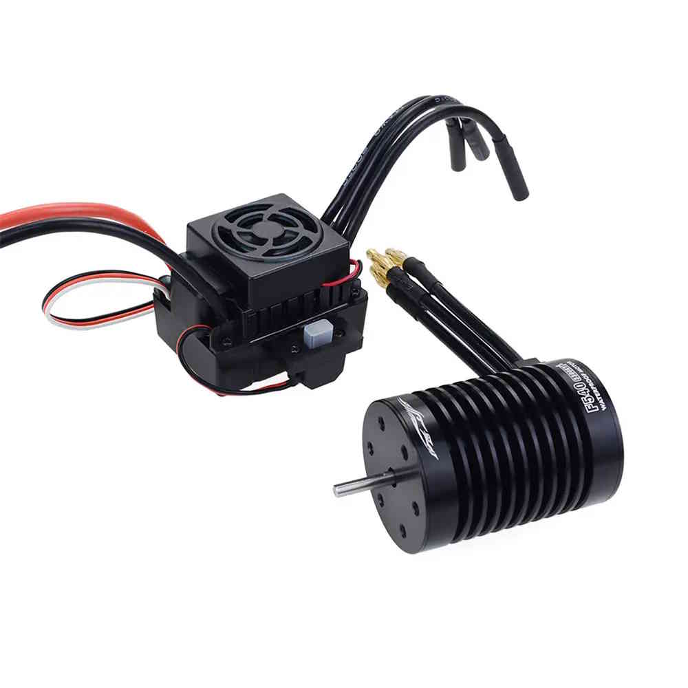 Moteur Brushless F540 V2 4370KV avec combo ESC 60A pour voiture RC 1/10 1/12 1/14 – Image 2