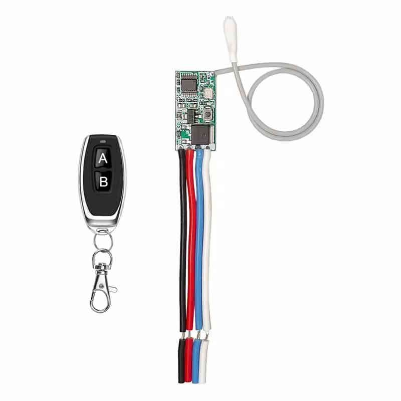 Module relais RF 433 MHz avec télécommande 1 canal DC 3,6 V-24 V