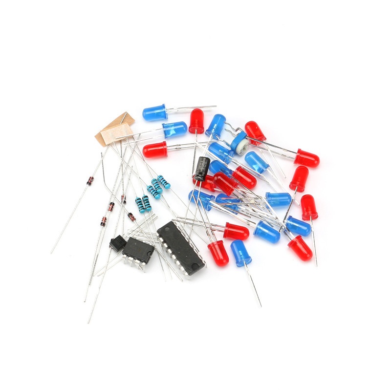 Kit stroboscope LED rouge / bleu – Image 5