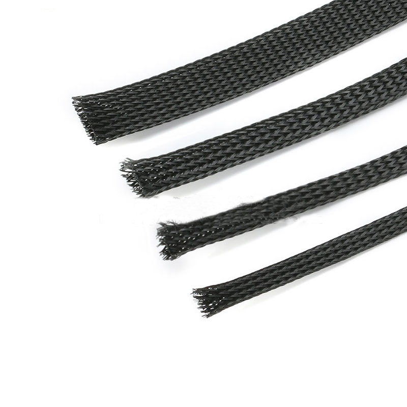1 mètre de gaine tressée en nylon 6 mm
