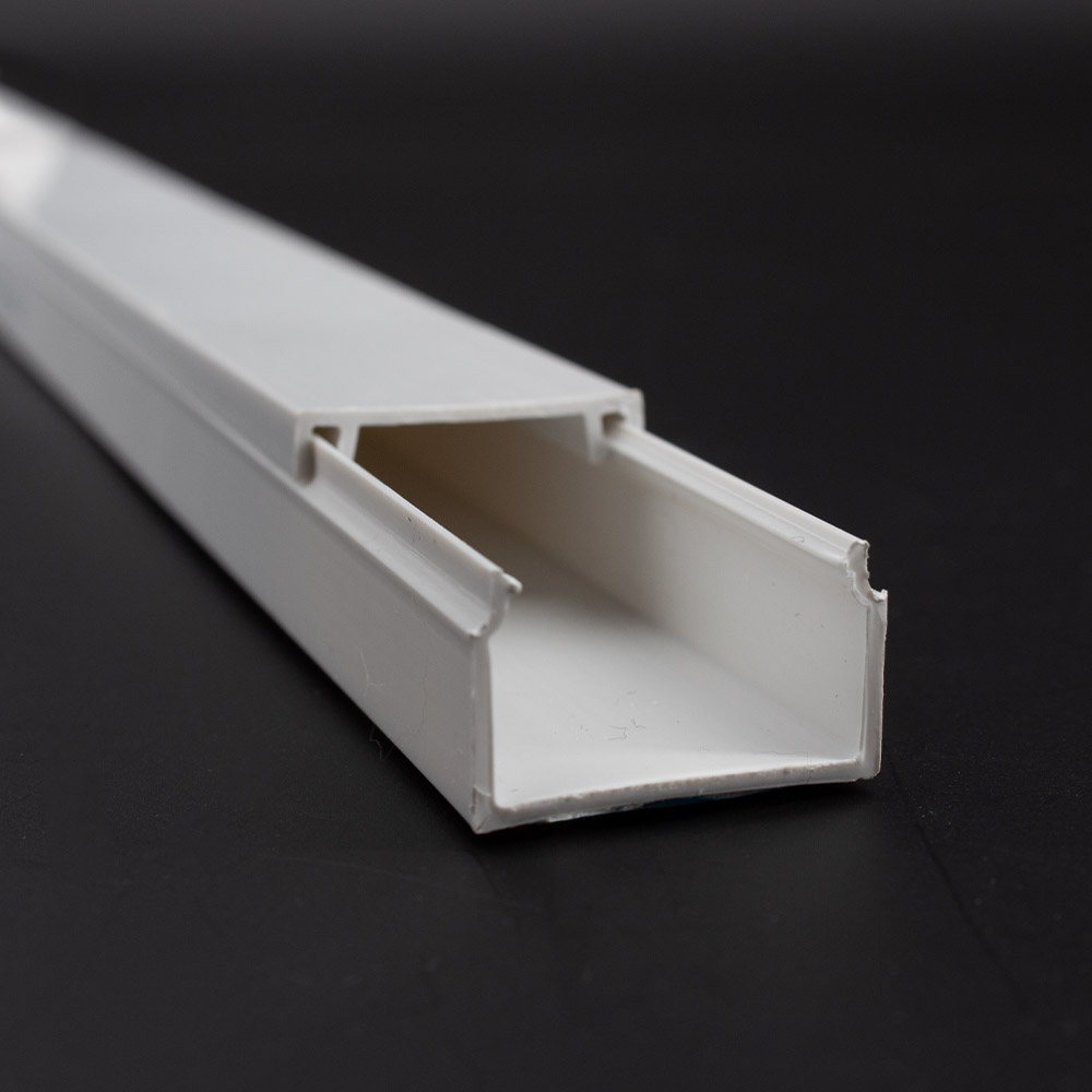 1m yourDroid gaine de câbles - 25x16 mm blanc - autocollante – Image 3