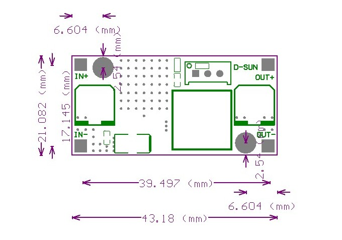Module convertisseur de tension Step-Down DC-DC 4-50V 3A LM2596HVS LM2596HV – Image 3