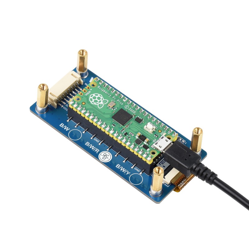 Waveshare Module d'affichage E-Paper 2,9" (B) pour Raspberry Pi Pico 3 couleurs – Image 5