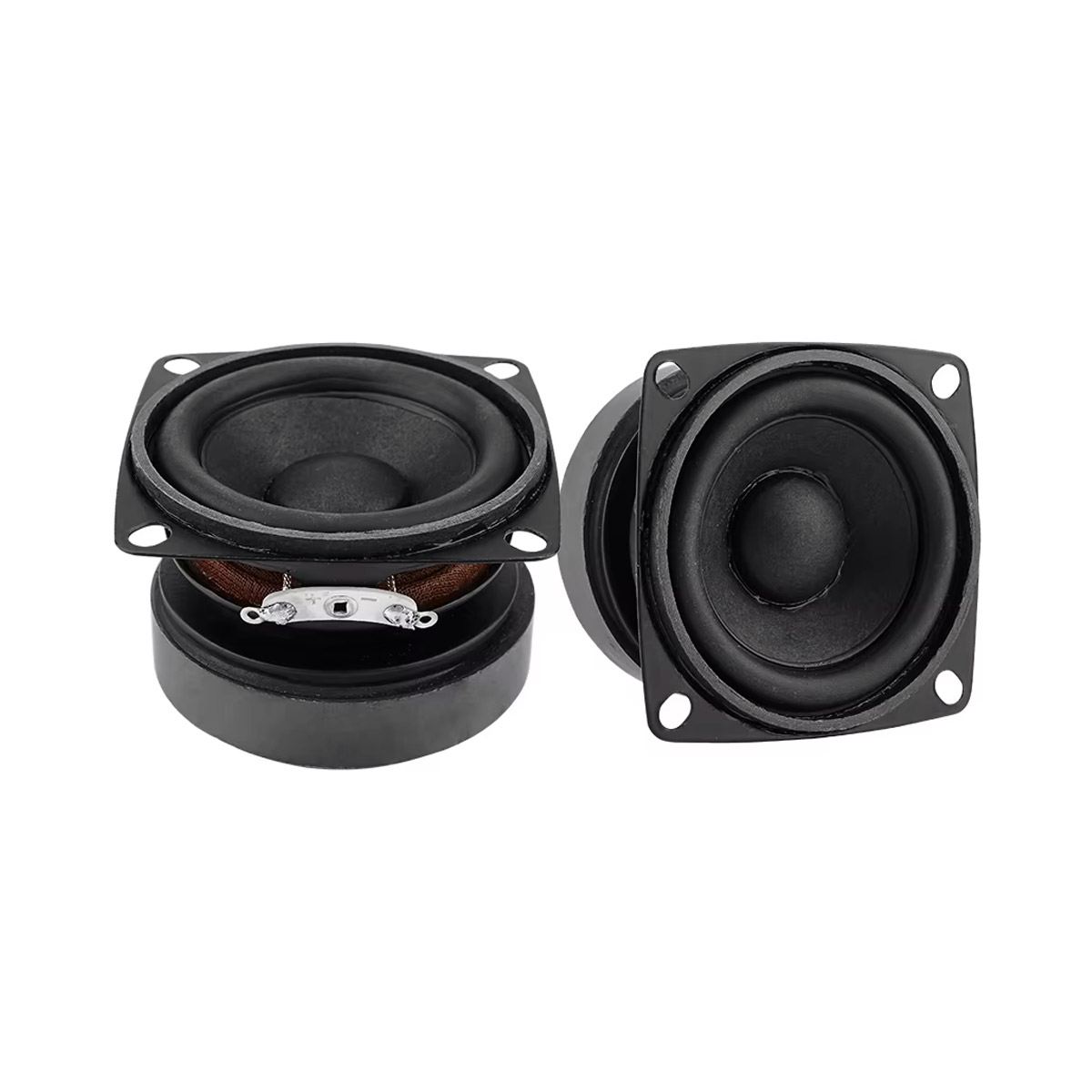AIYIMA 2x haut-parleurs miniatures 53 mm 4 Ohm 15W kit haut-parleurs audio pleine plage