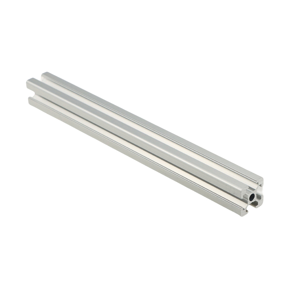 Profilé aluminium 1 mètre 20x20 type B rainure 6 argent