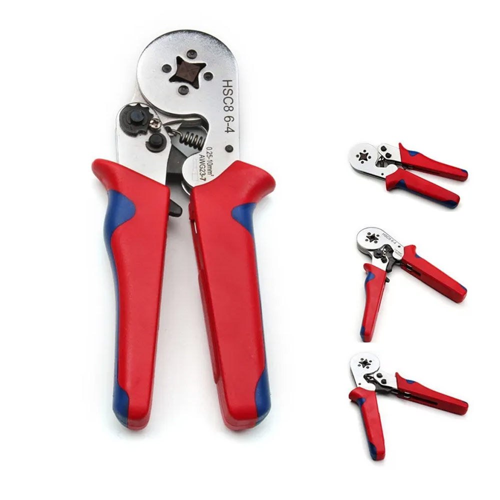 Kit de cosses à sertir 1200 pièces + pince à sertir HSC8 6-4A – Image 2
