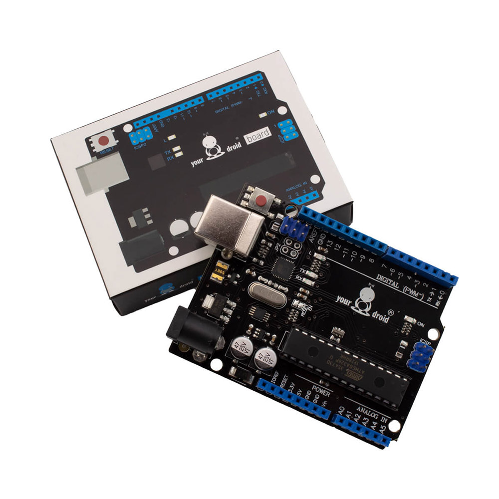 yourDroid UNO R3 carte de développement ATMEGA328P-PU compatible arduino – Image 7