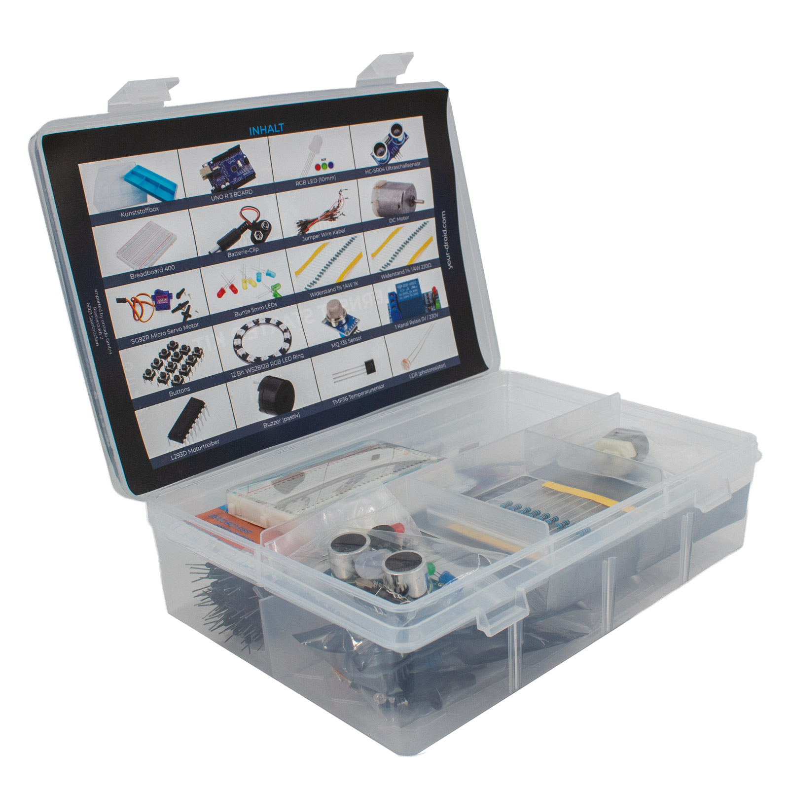 yourDroid kit de démarrage éducatif compatible avec Arduino – Image 2