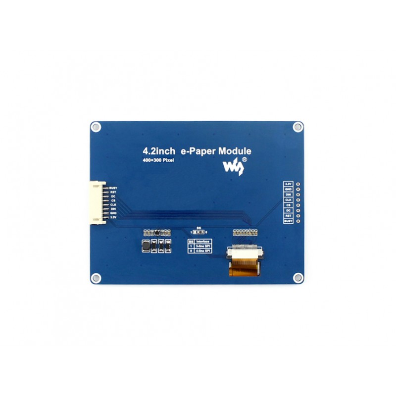 Module d'affichage e-Paper Waveshare 400x300 4.2" – Image 6
