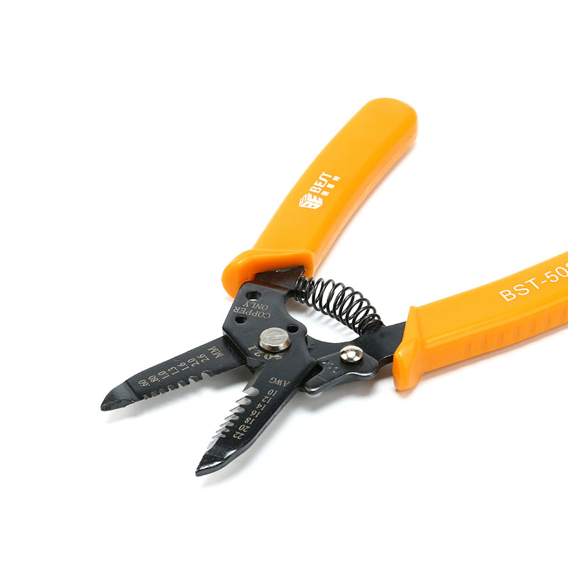 BST-5021 Pince à dénuder pour câbles 0.6-2.6mm² 10-22 AWG – Image 5