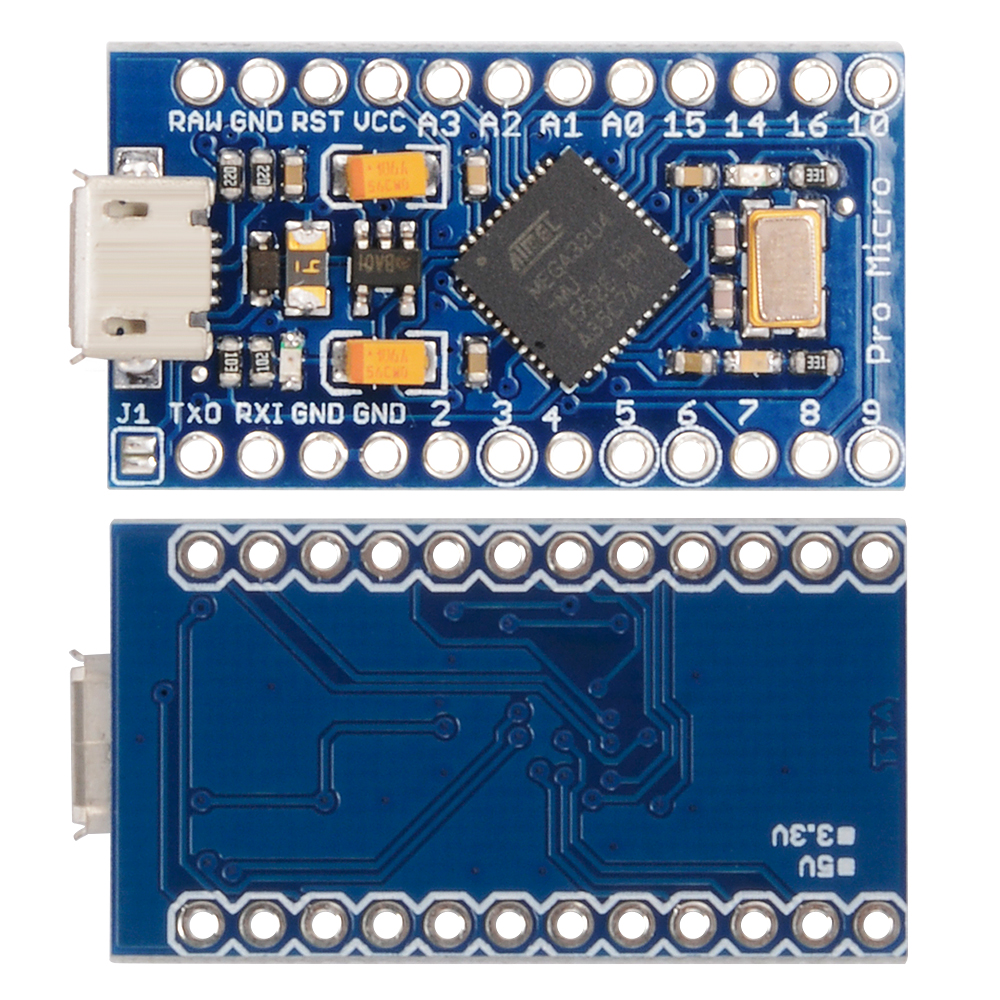 ATmega32u4 Micro Pro 5V 16Mhz compatible Arduino – Image 2