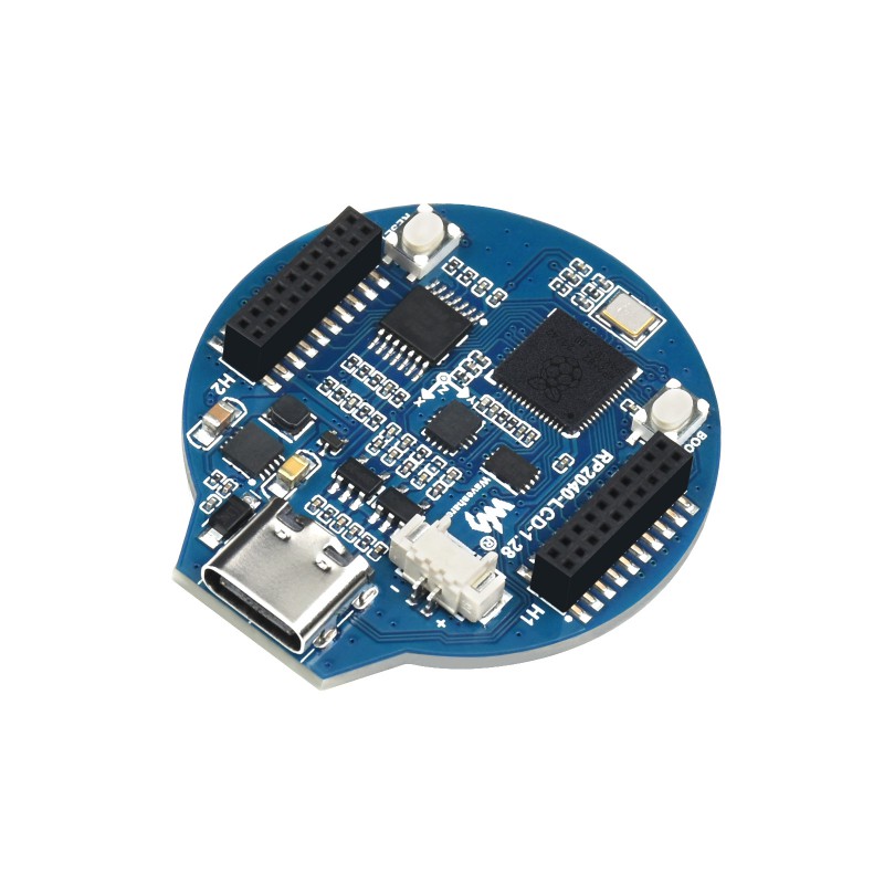 Carte Waveshare RP2040 avec écran 1,28" 240x240 rond – Image 2