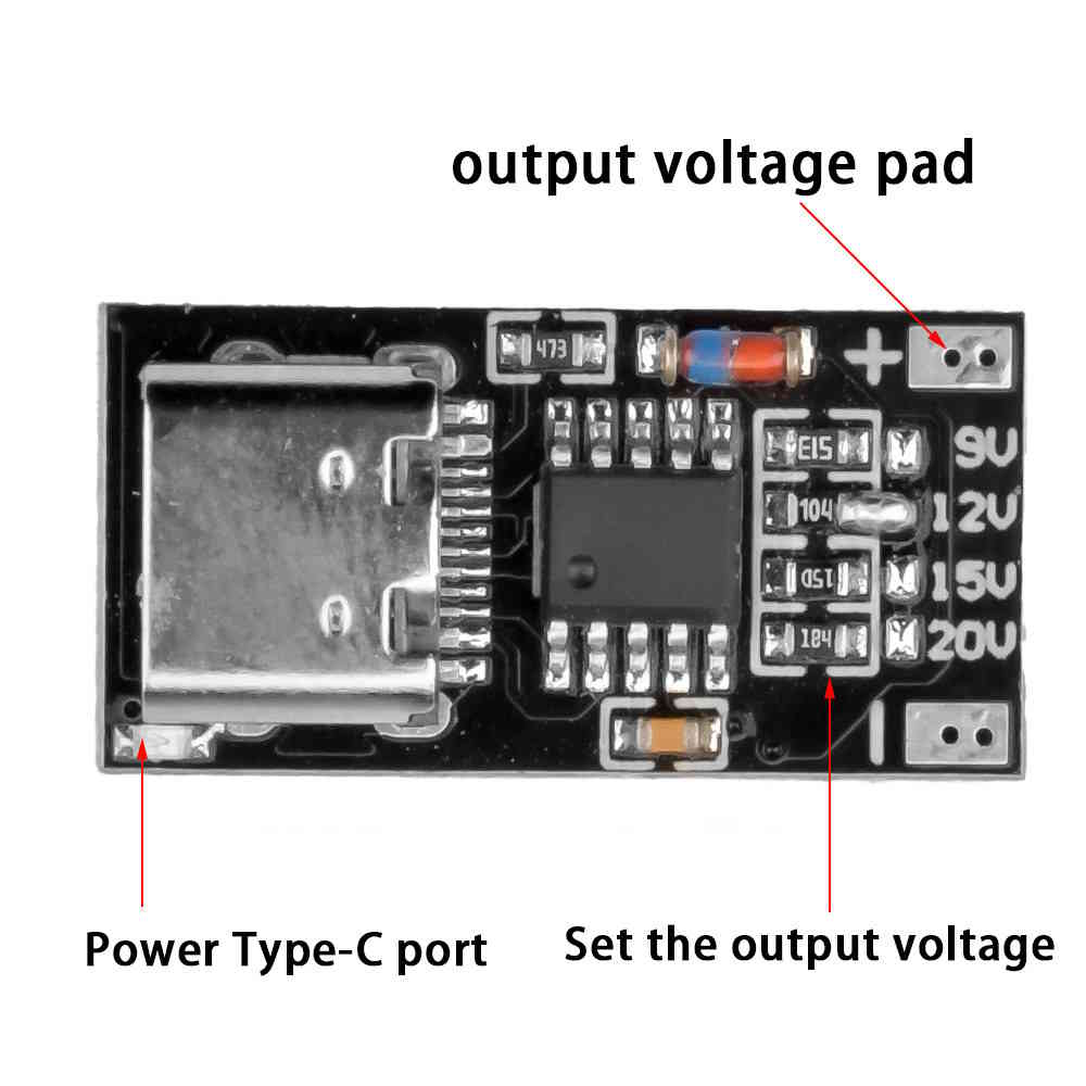 Module chargeur rapide USB-C PD/QC 9V - 20V – Image 4