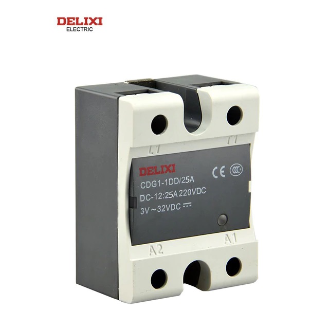 DELIXI Relais statique DC-DC CDG1-1DD/220VDC 25A