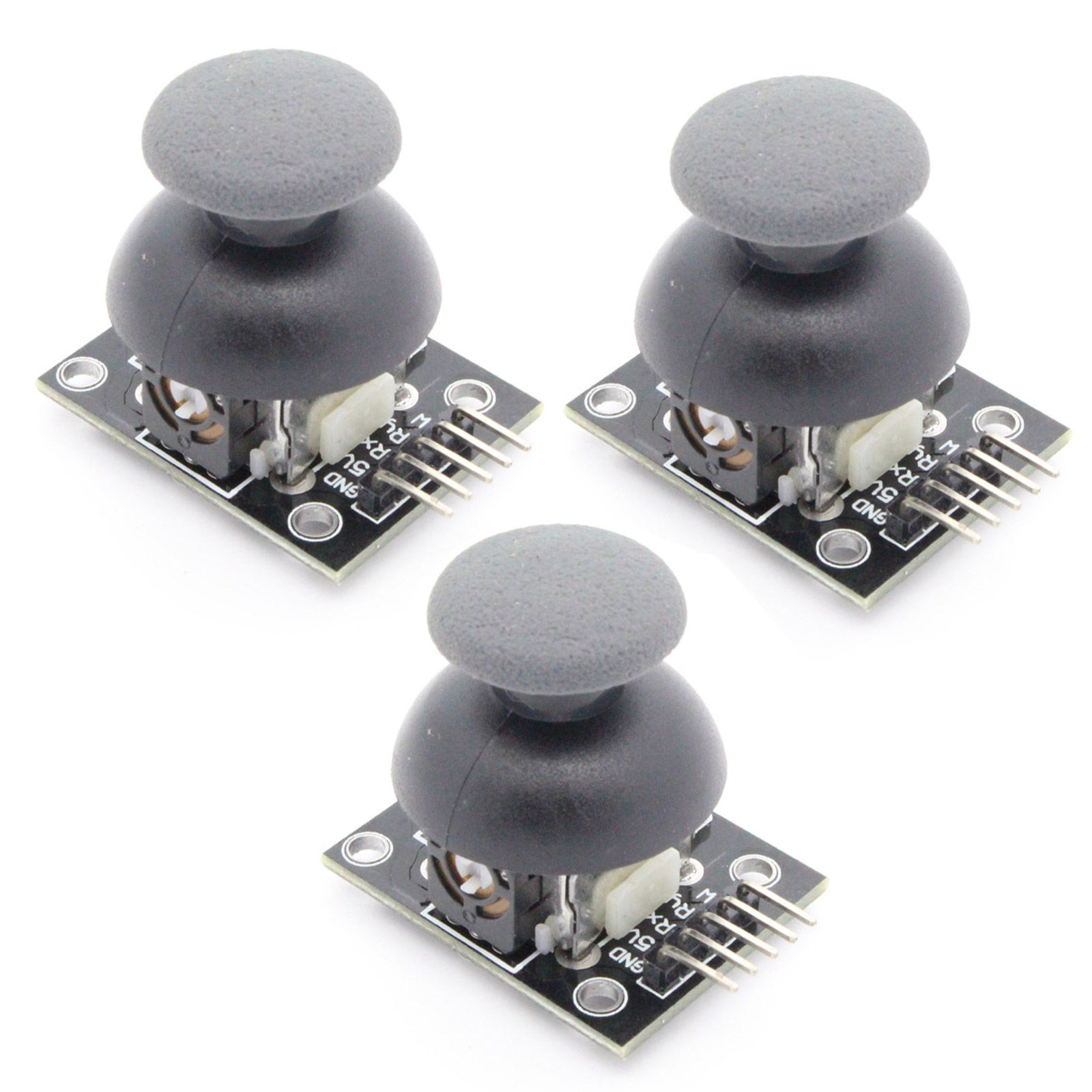 Lot de 3 modules manette analogique 2 axes pour Arduino