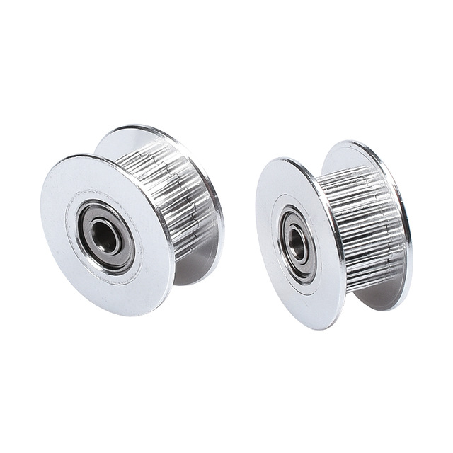 Poulie GT2 20 dents alésage 3 mm avec double roulement à billes – Image 2
