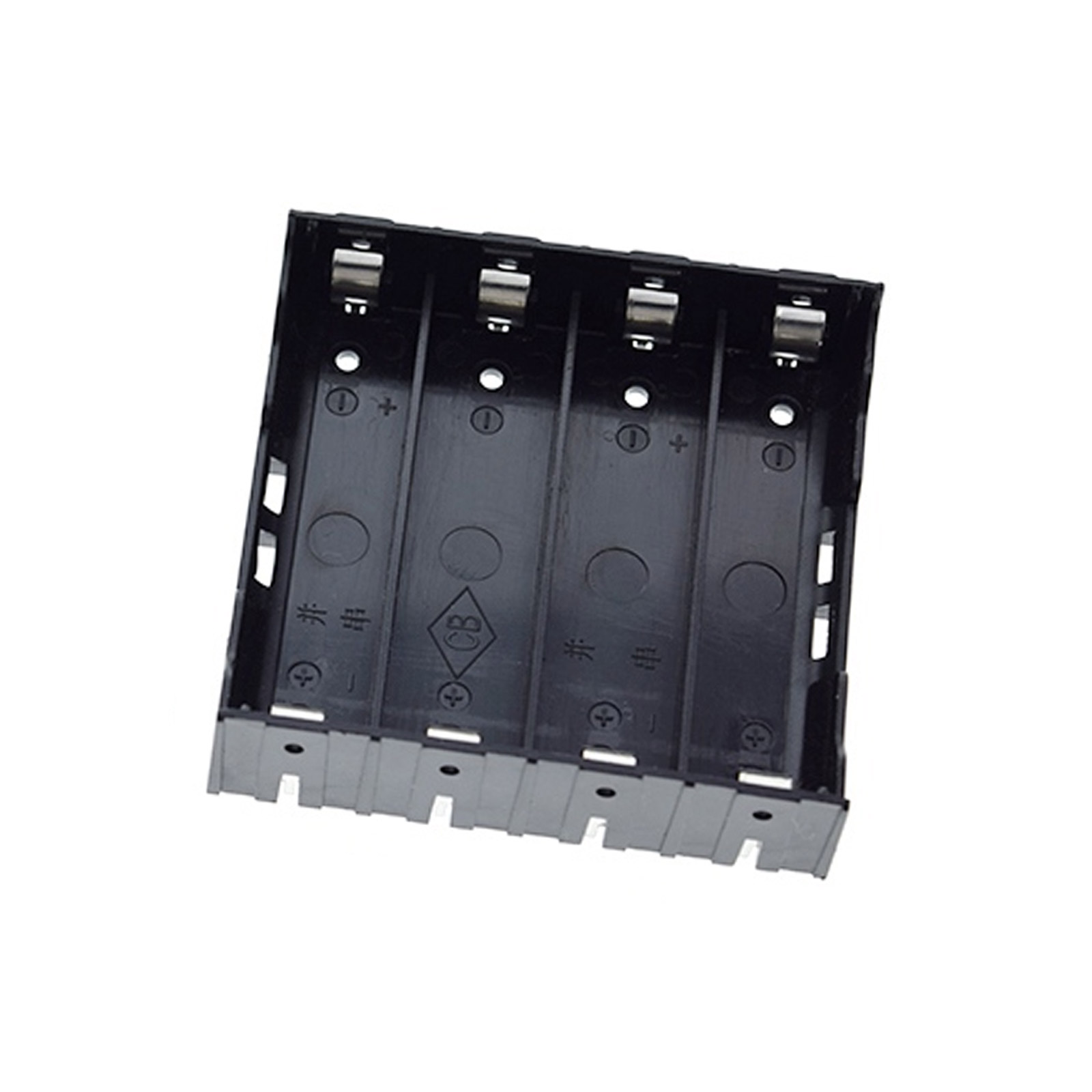 Support de piles 4x 18650 avec câble de connexion de 15 cm