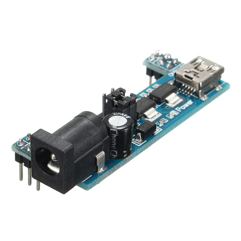 MB102 Alimentation pour cartes d'essai - 3,3V et 5V (compact)