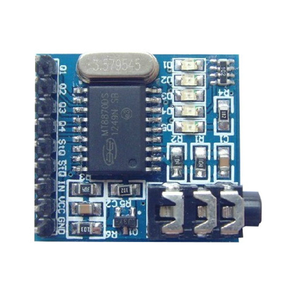 MT8870 décodeur DTMF voix/audio - module téléphone pour Arduino Phone