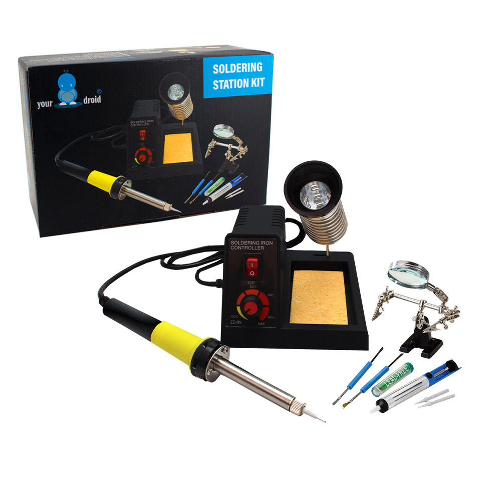 yourDroid station de soudage réglable 48W ZD-99 avec accessoires