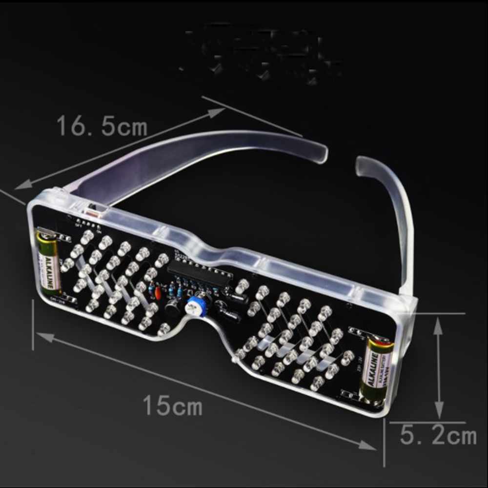 Kit de lunettes à LED sensibles au son – Image 8