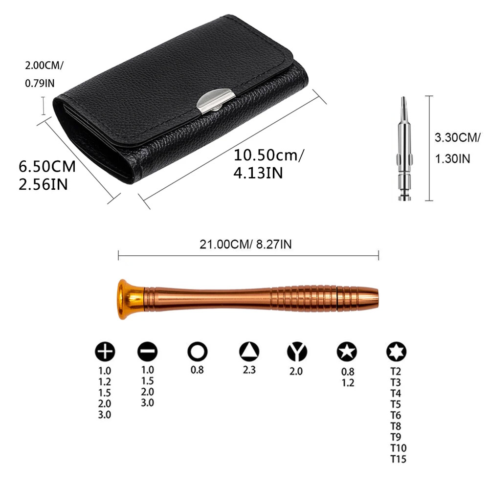 Kit de tournevis Torx 25 en 1 pour réparation mobile – Image 7