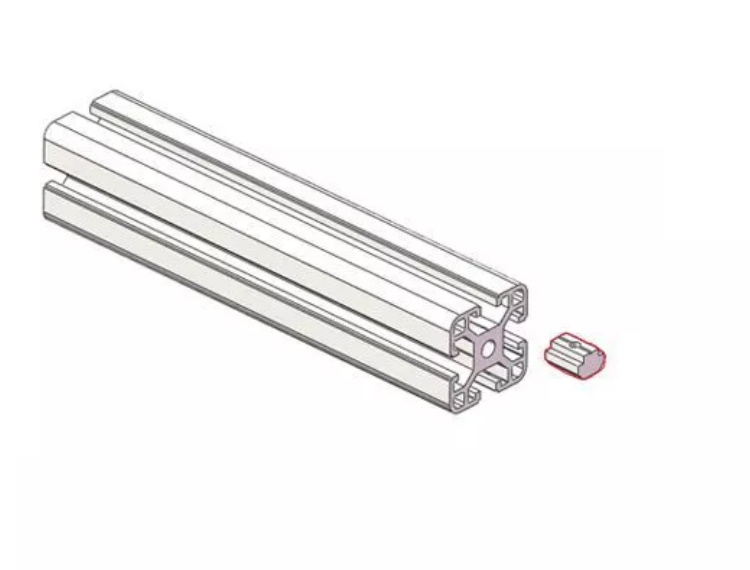Écrou à rainure M6 Nut 6 à insérer latéralement – Image 4