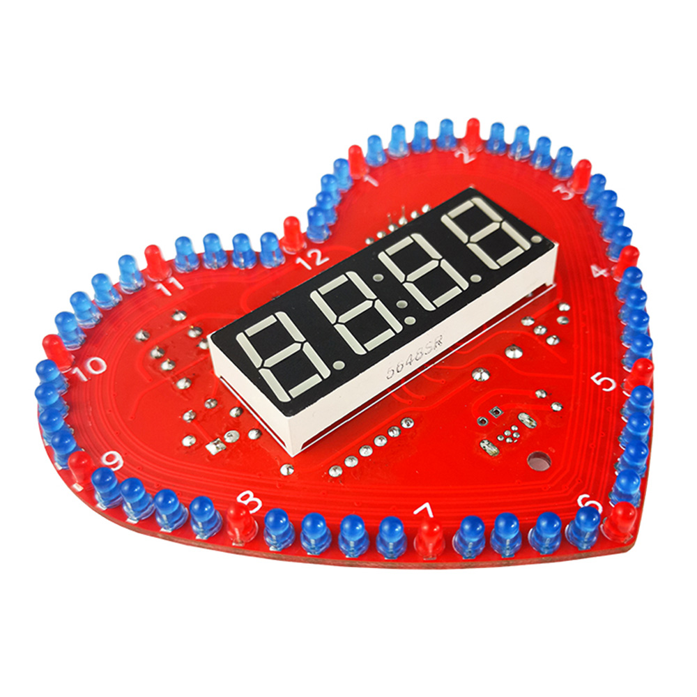 Kit Horloge LED en forme de cœur – Image 7