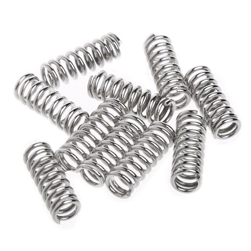 10x ressorts de tension pour plateau chauffant / extrudeuse 20*7,5mm