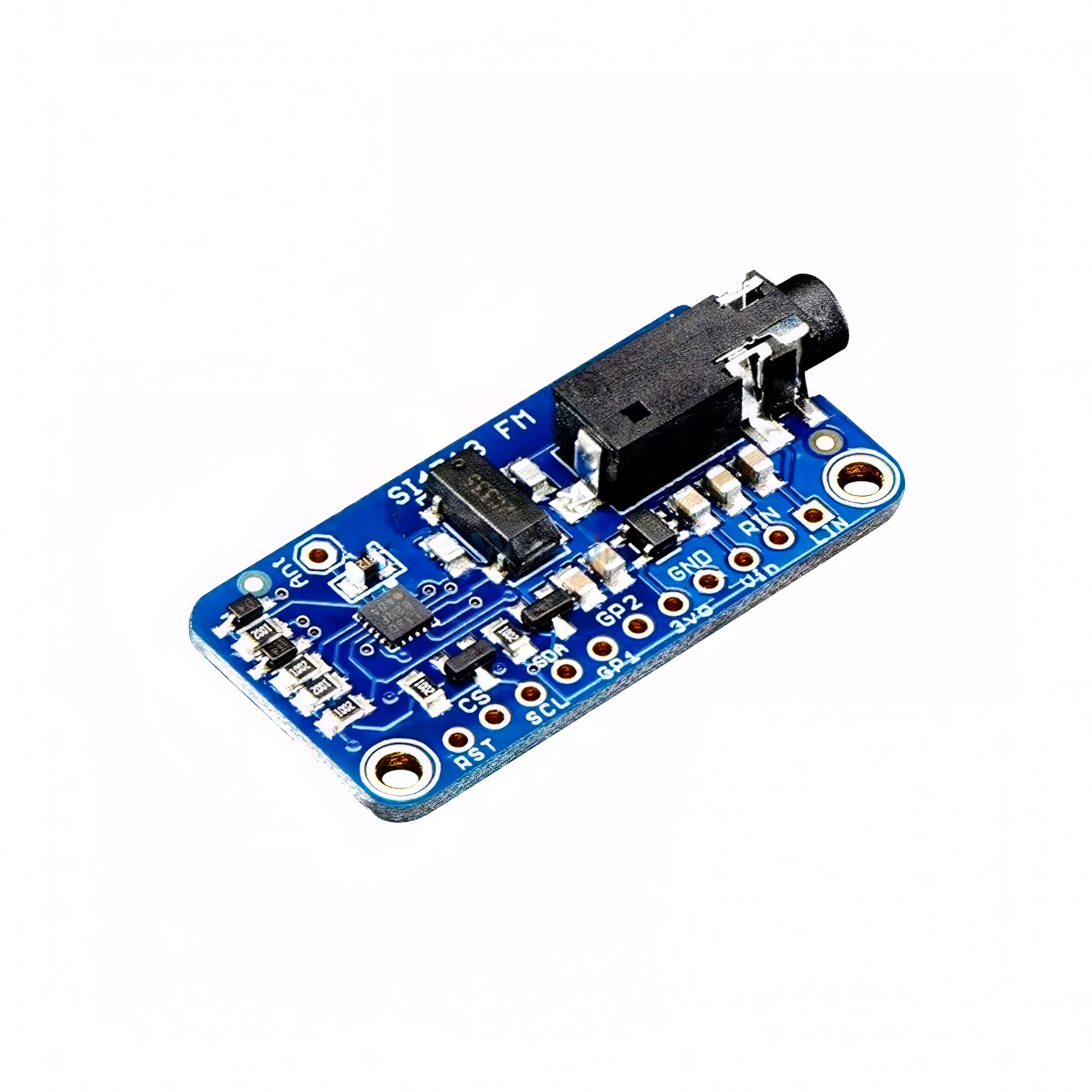 Module émetteur FM Si4713 avec audio stéréo et réglage de fréquence