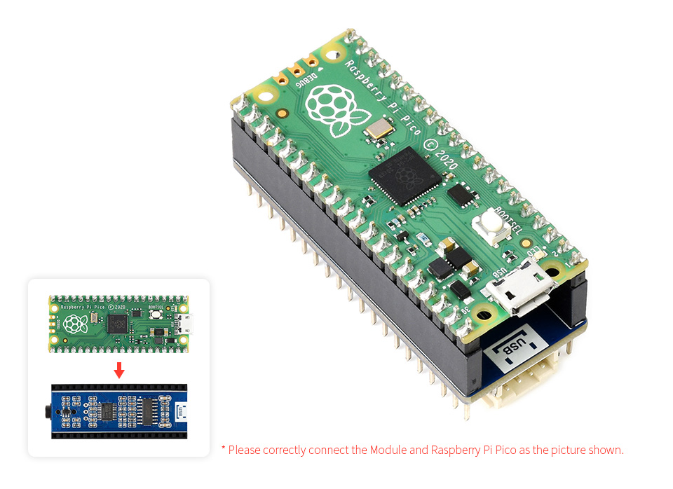 Module audio Waveshare pour Raspberry Pi Pico – Image 6