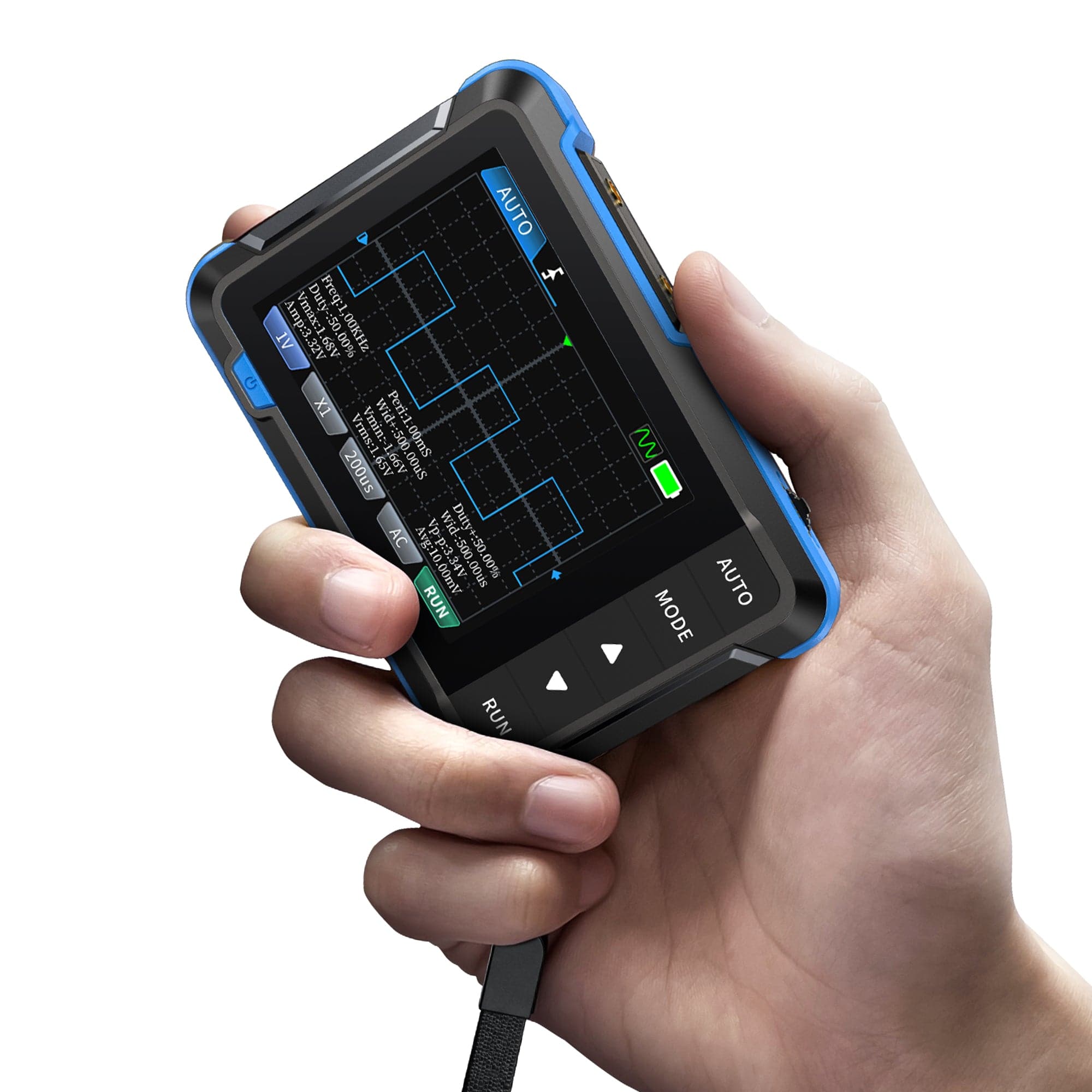 FNIRSI DSO-153 Mini-oscilloscope avec générateur de signaux – 1 MHz de bande passante, 5 MS/s, écran 2,4" – Image 3
