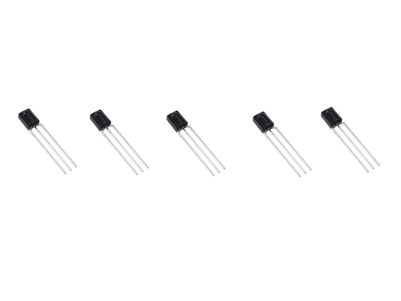 5x Récepteur IR TSOP4838 38 kHz pour télécommande infrarouge