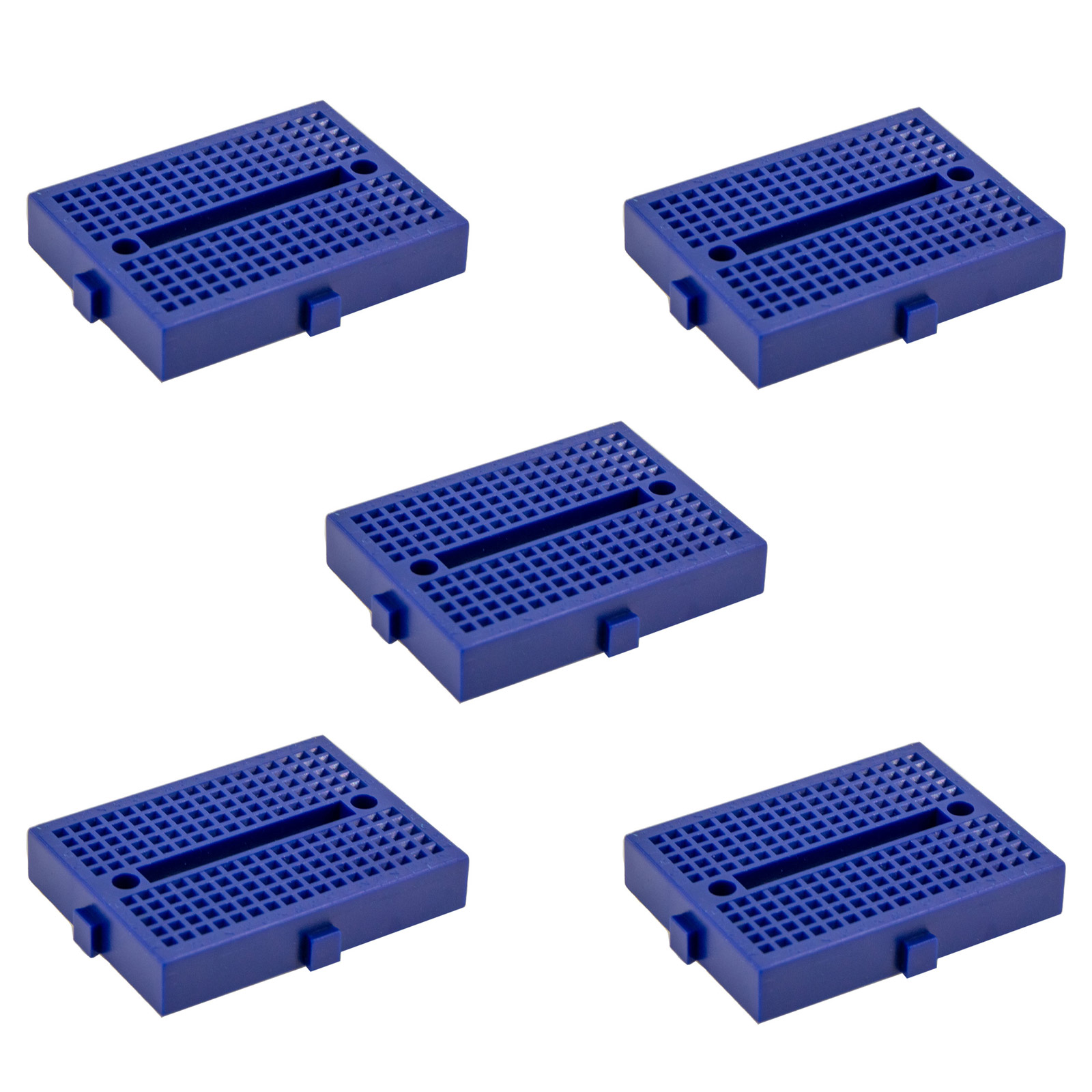 5x Mini carte breadboard SYB-170 Bleu