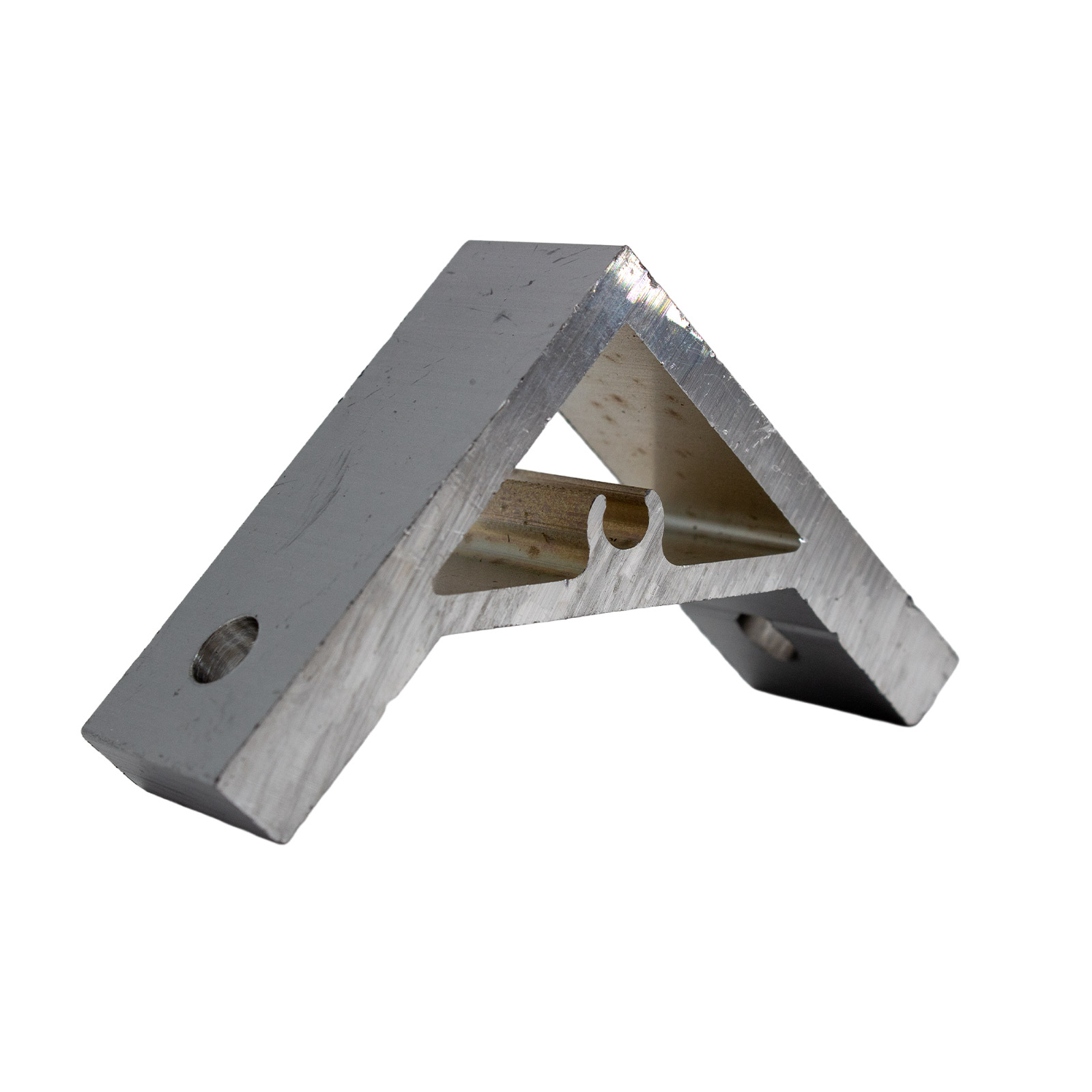 Équerre en L 90° pour profilés aluminium 3030 argent