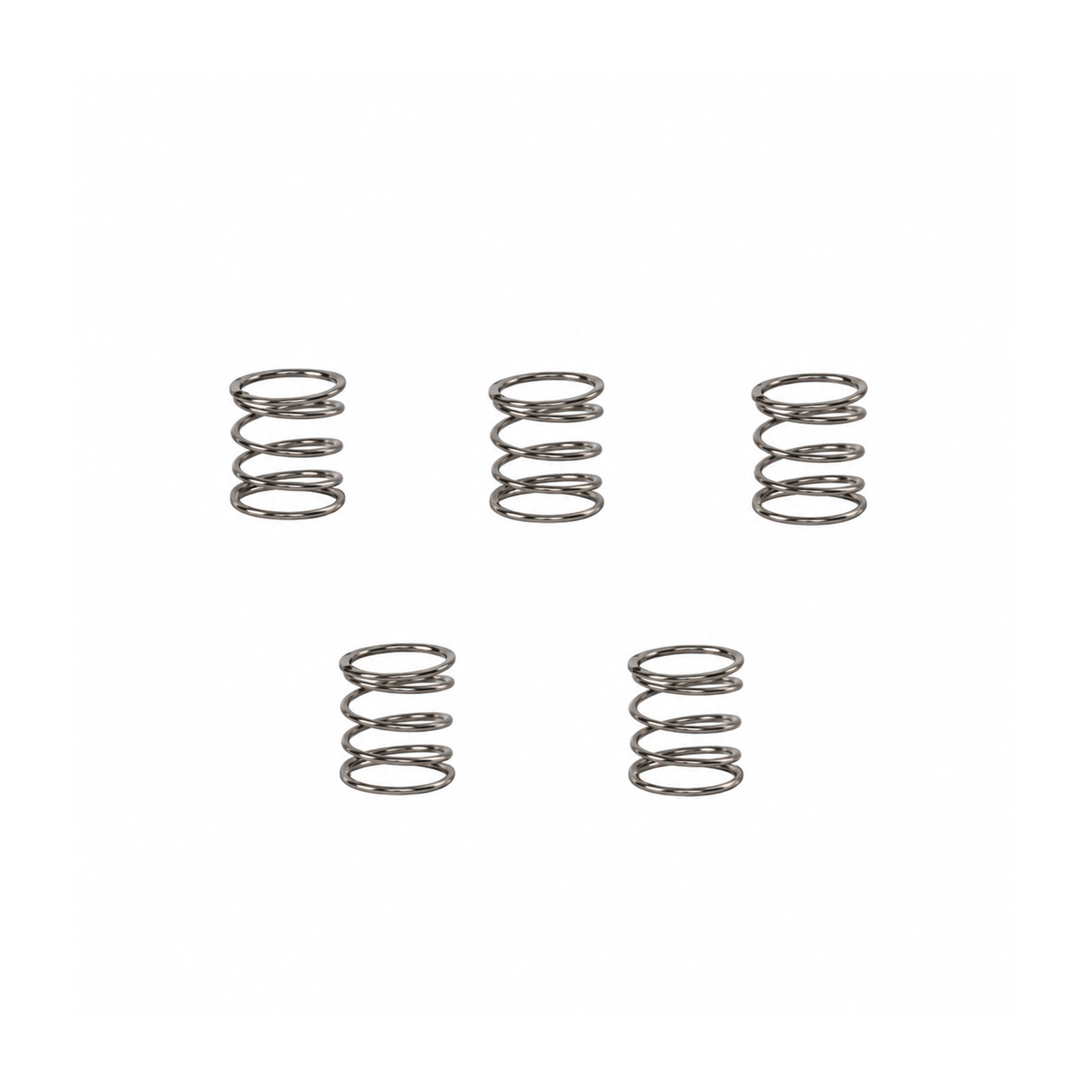5x ressort de compression acier inoxydable 0.3 x 3 x 5 mm