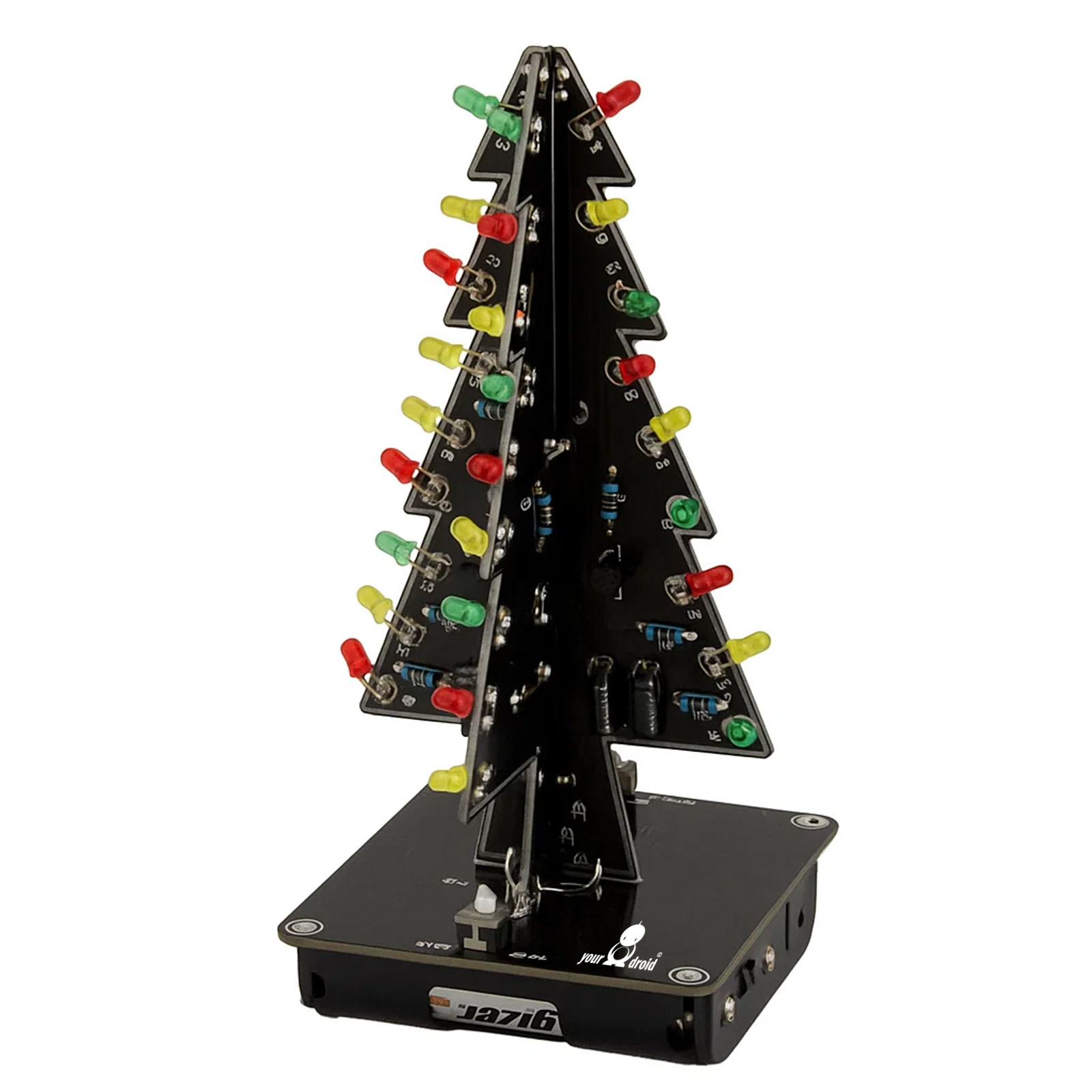 Kit sapin de Noël LED Édition NOIRE