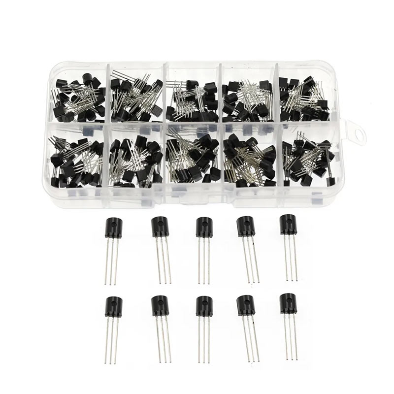 Kit de transistors TO-92 200 pièces à 10 valeurs – Image 2
